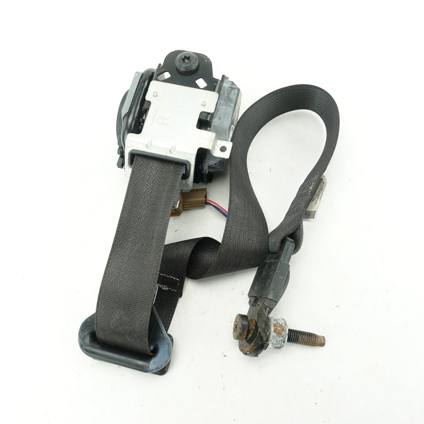 2008 2009 2010 2011 2012 Ford Escape Passenger Right Front Seat Belt Black