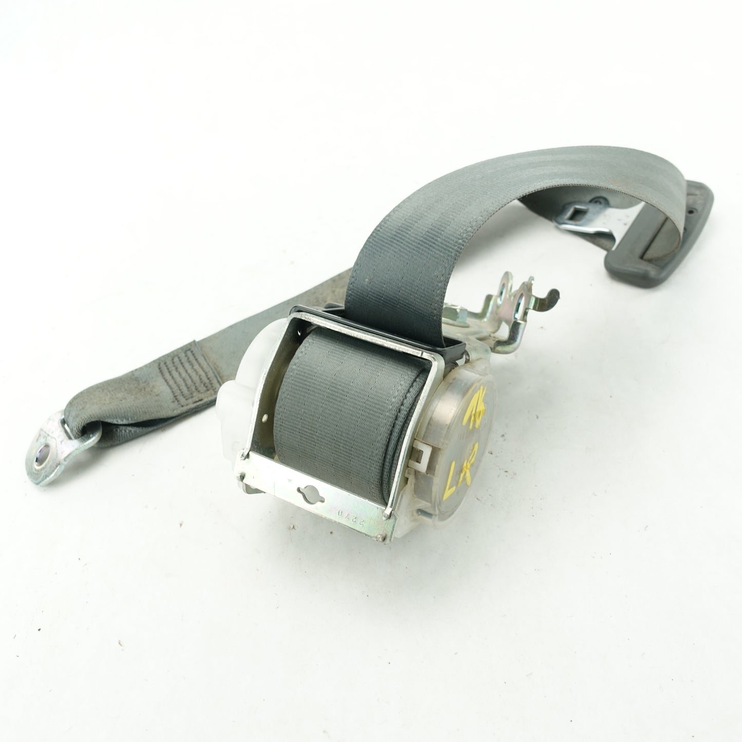 2012 2013 2014 2015 Toyota Prius Left Rear Seat Belt Gray