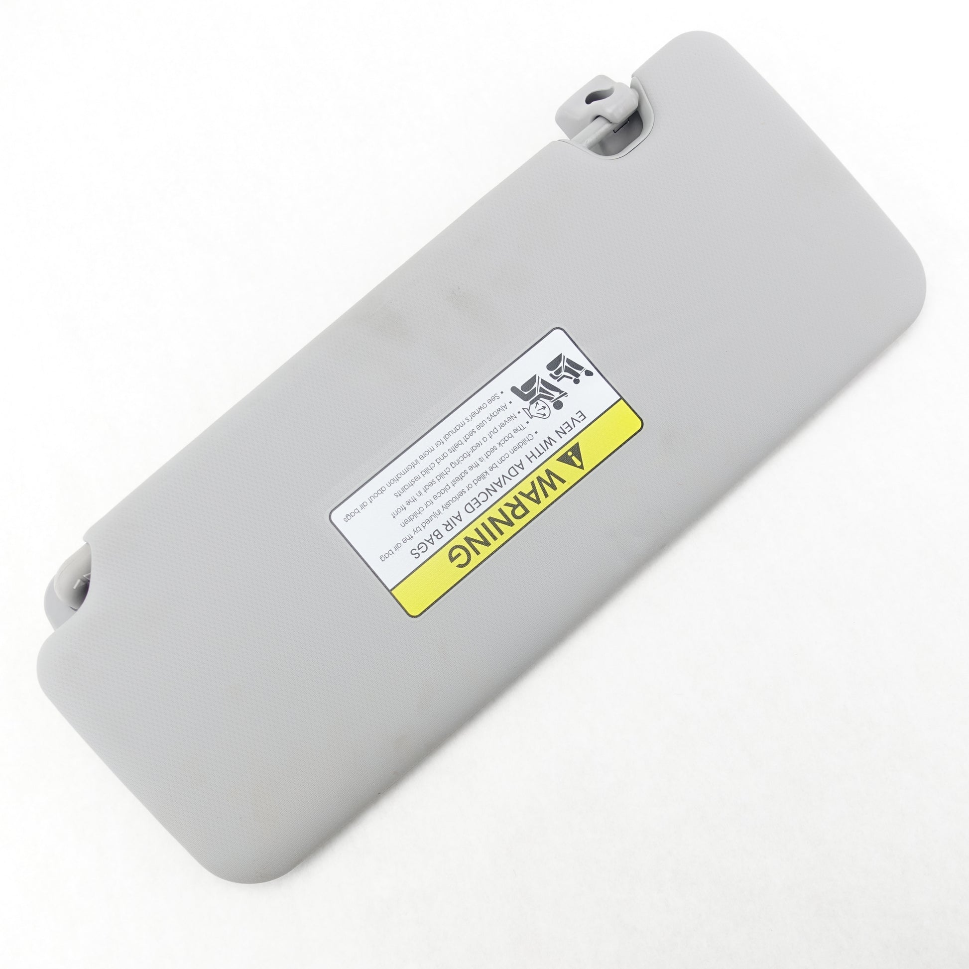 2016 2017 2018 Hyundai Tucson Passenger Right Sunvisor Sun Visor Gray