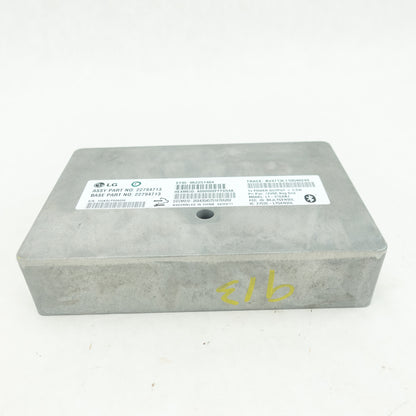 2011 GMC Acadia Bluetooth Communication OnStar Computer Module Control