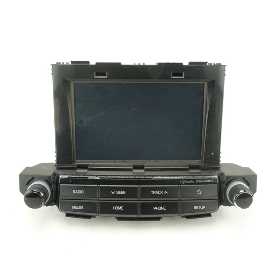 Read 2016 2017 2018 Hyundai Tucson Radio Stereo Head Screen