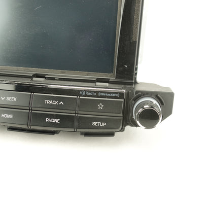 Read 2016 2017 2018 Hyundai Tucson Radio Stereo Head Screen