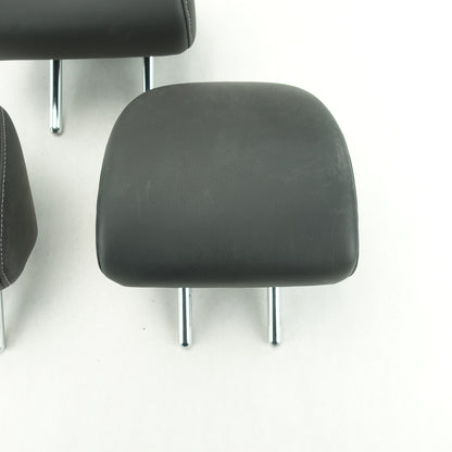 2009 2010 2011 2012 2013 14 Acura TSX  Rear Headrest Head Rest Black Leather Set