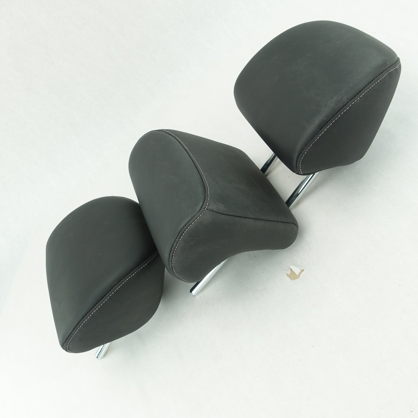 2009 2010 2011 2012 2013 14 Acura TSX  Rear Headrest Head Rest Black Leather Set