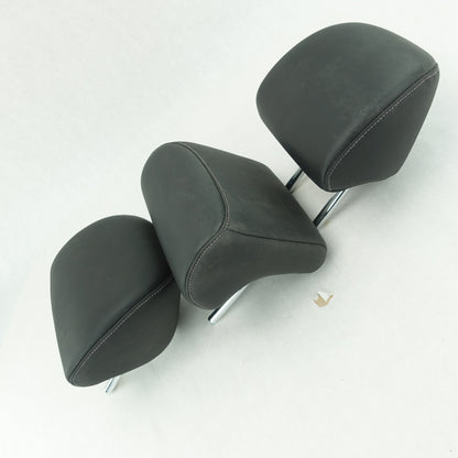 2009 2010 2011 2012 2013 14 Acura TSX  Rear Headrest Head Rest Black Leather Set