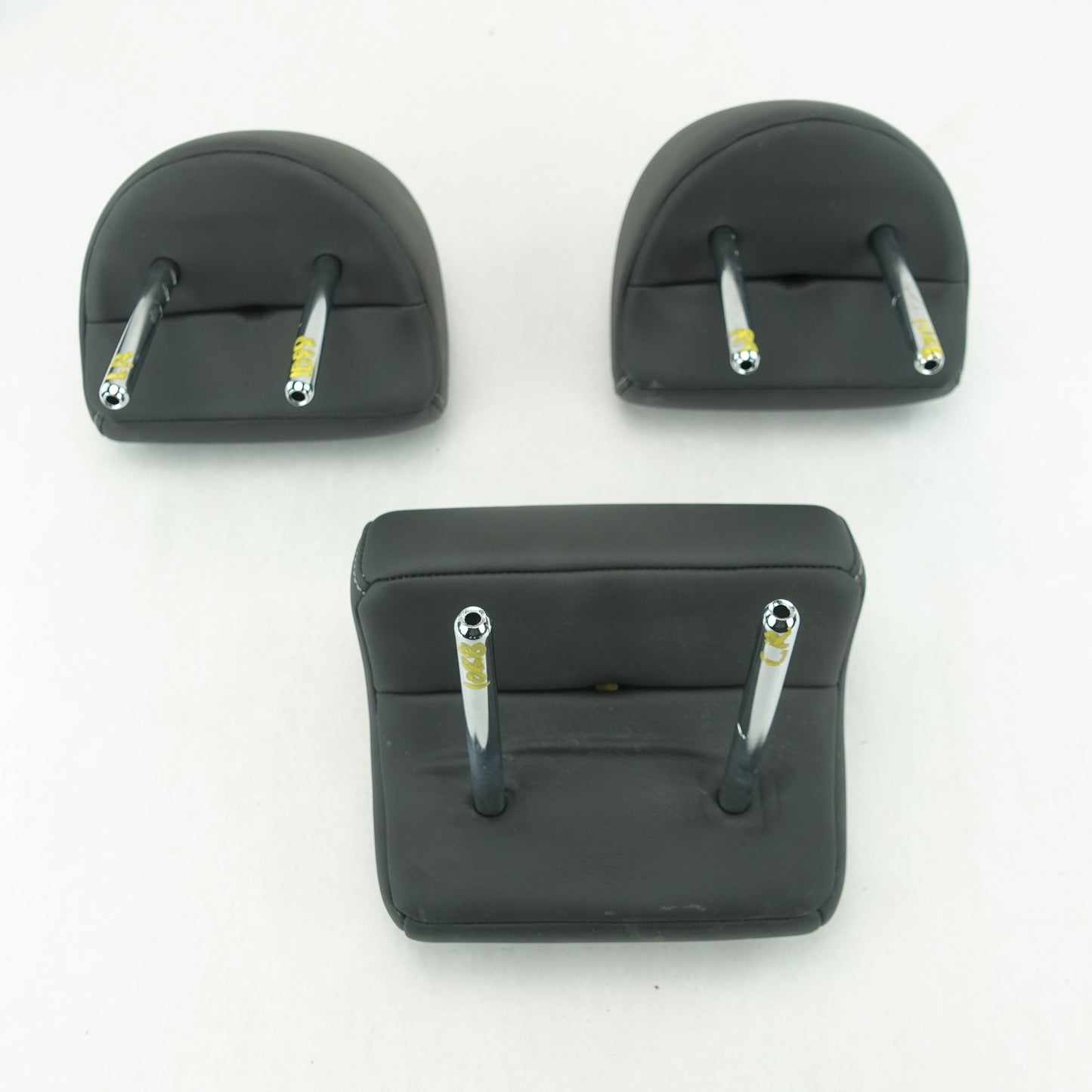 2009 2010 2011 2012 2013 14 Acura TSX  Rear Headrest Head Rest Black Leather Set