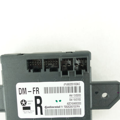 2013 2014 2015 2016 2017 2018 Ram 1500 Passenger Right Front Door Module Hub