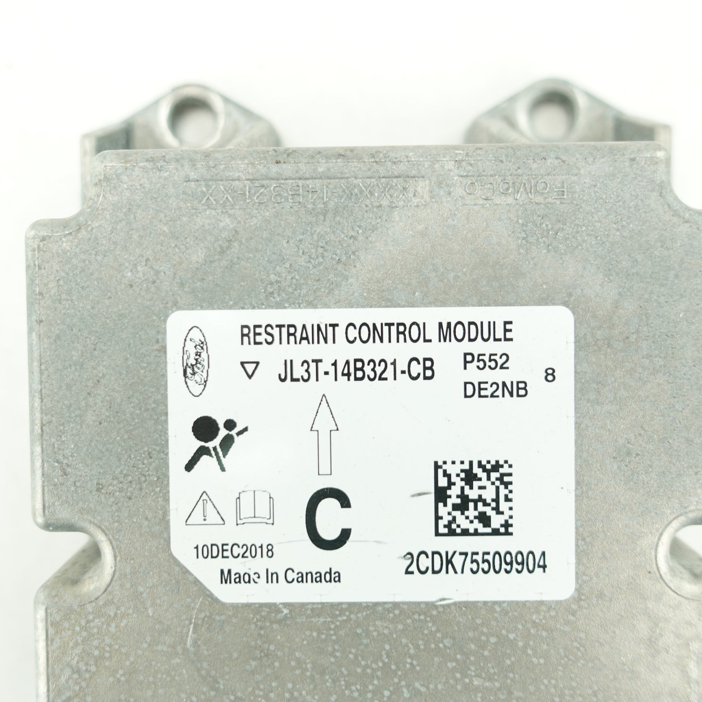 2018 2019 2020 Ford F150 Airbag Restraints Control Module Computer