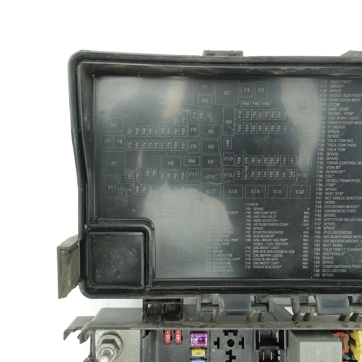 2019 Ram 2500 3500 6.4L Gas Engine Fuse Junction Box TIPM