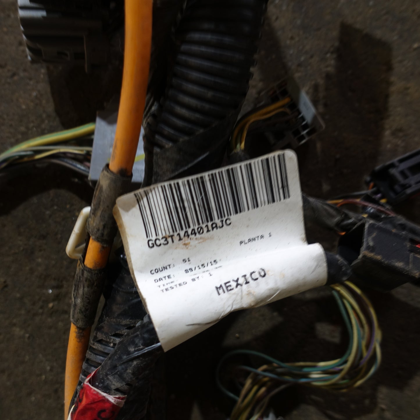 2016 Ford F250 F350 Lariat Dash Wire Harness Loom