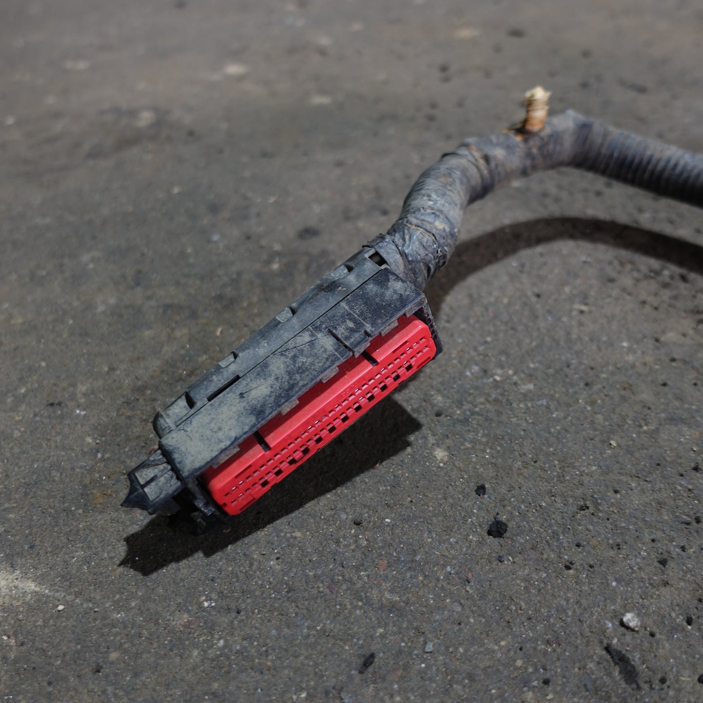 Damage 2011 Ford F250 F350 6.7L Electric Shift Transfer Case Transmission Wire Harness