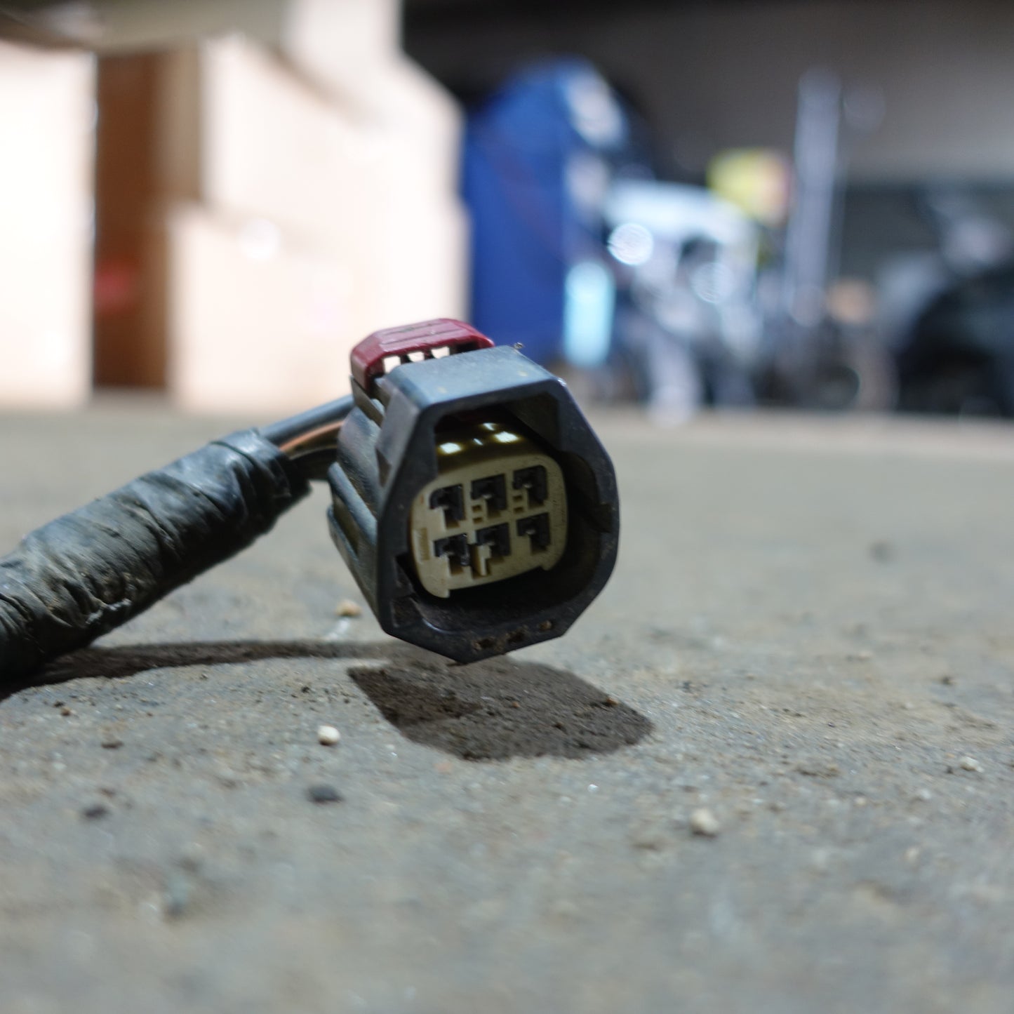 Damage 2011 Ford F250 F350 6.7L Electric Shift Transfer Case Transmission Wire Harness