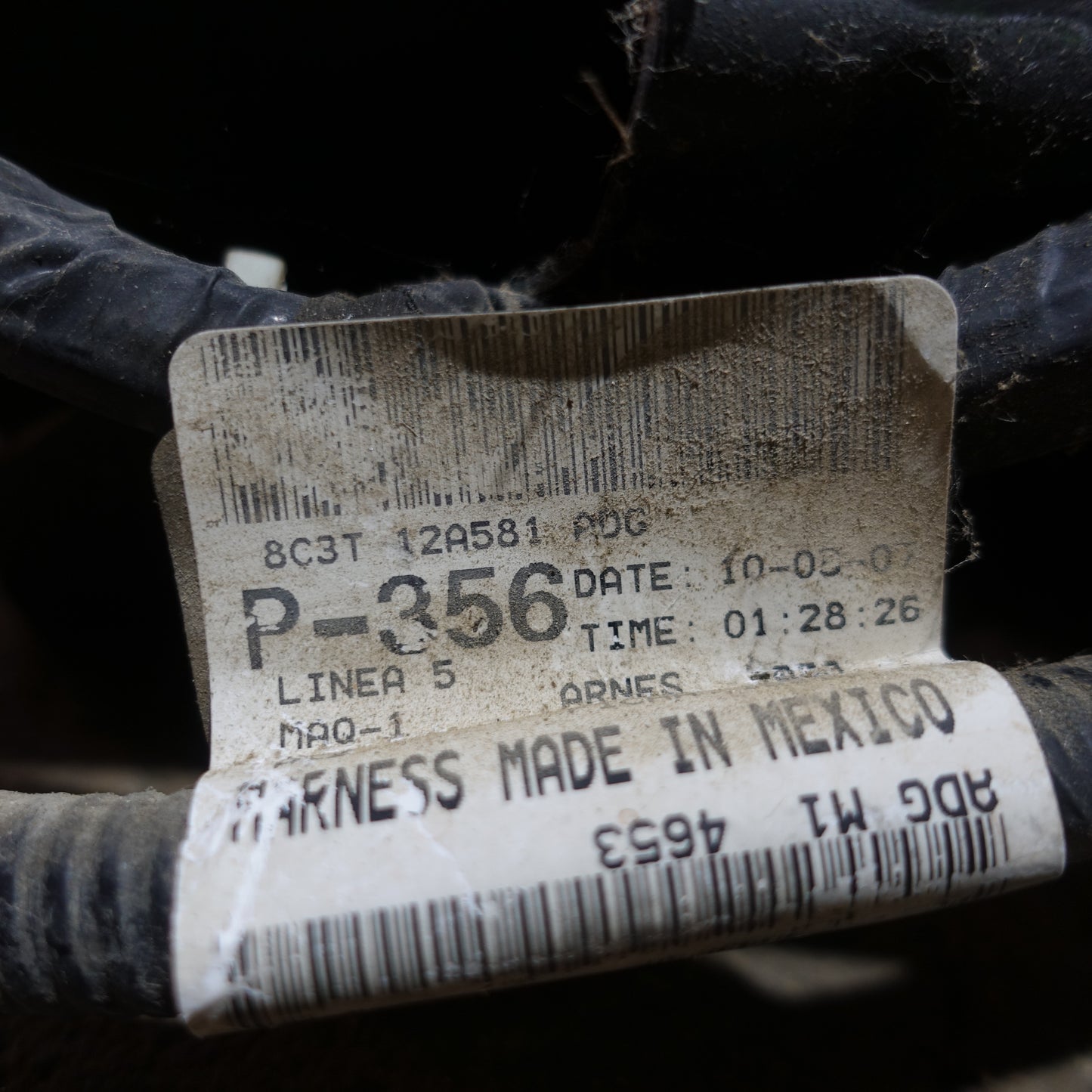 2008 Ford F250 F350 6.4L Engine Fuse Box Bay Wire Harness Loom