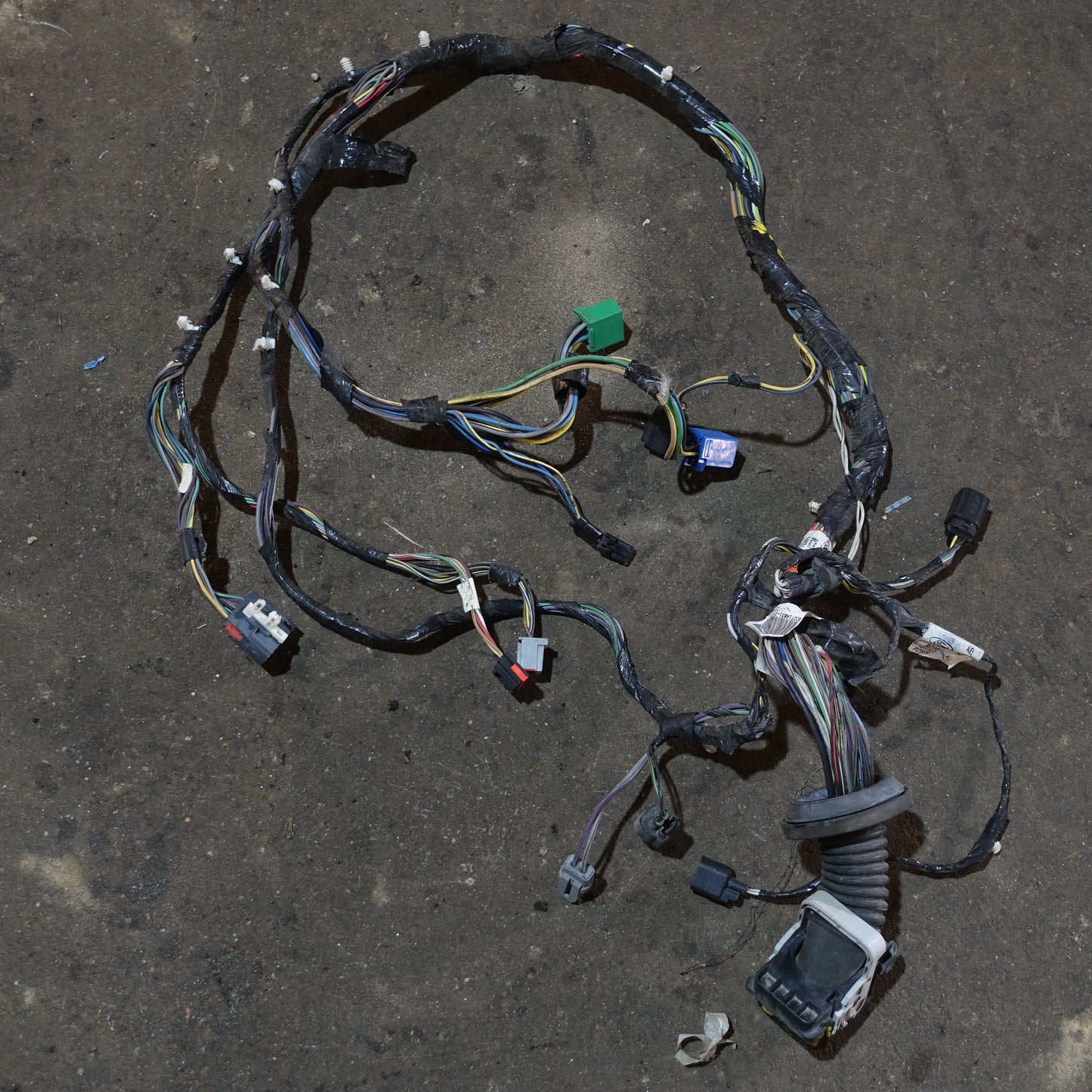 2008 Ford F250 F350 Driver Left Front Door Wire Harness Loom Crew Cab