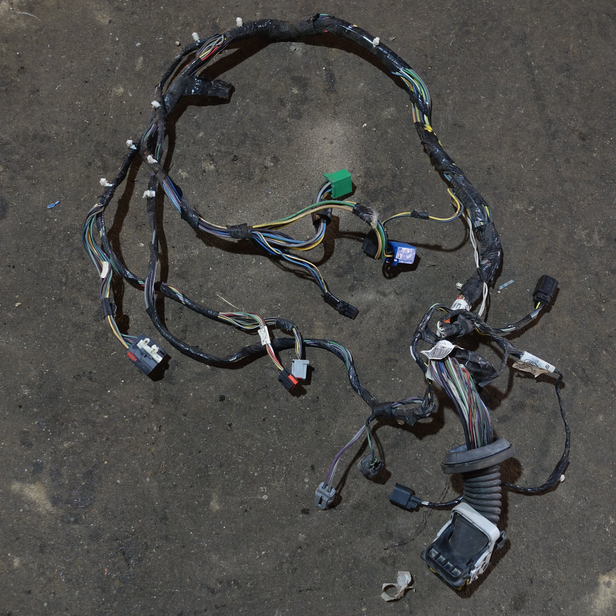 2008 Ford F250 F350 Driver Left Front Door Wire Harness Loom Crew Cab