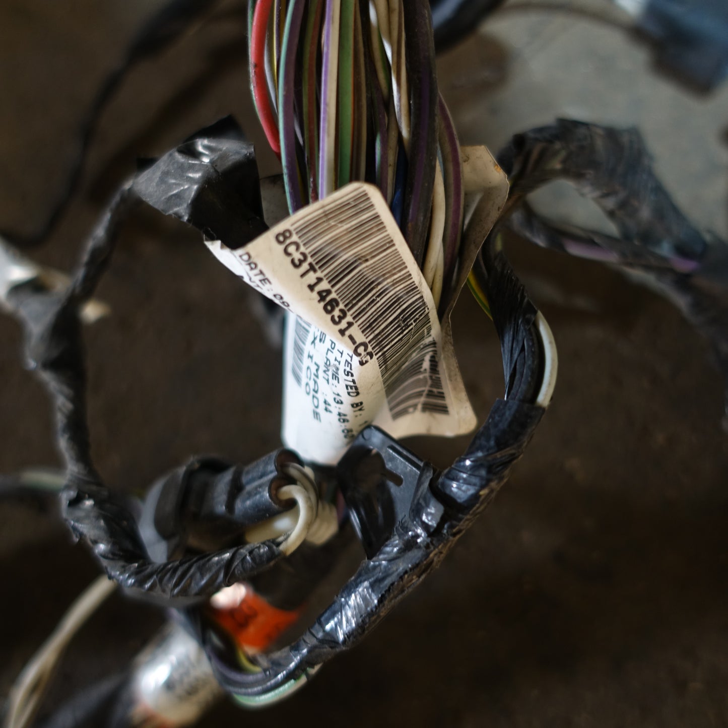 2008 Ford F250 F350 Driver Left Front Door Wire Harness Loom Crew Cab