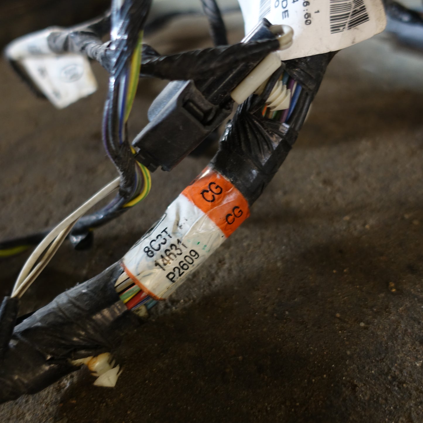 2008 Ford F250 F350 Driver Left Front Door Wire Harness Loom Crew Cab