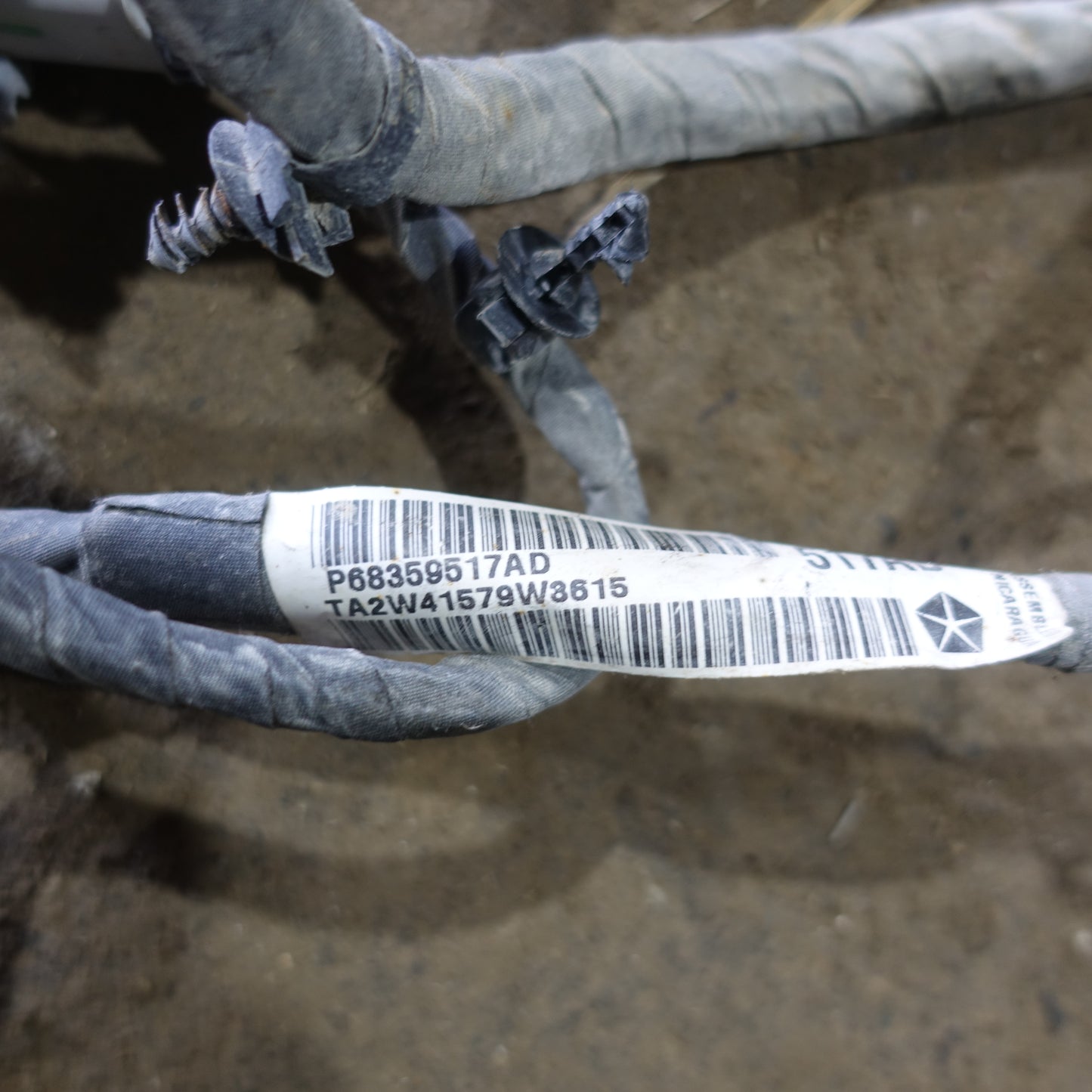 2019 Ram 3500 Diesel Regular Cab Long Box Left Frame Chassis Wire Harness Loom