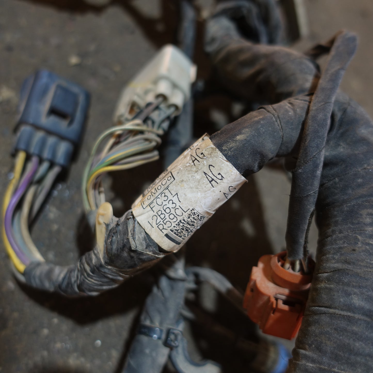 2015 2016 Ford F250 F350 6.7L Engine Wire Harness Loom