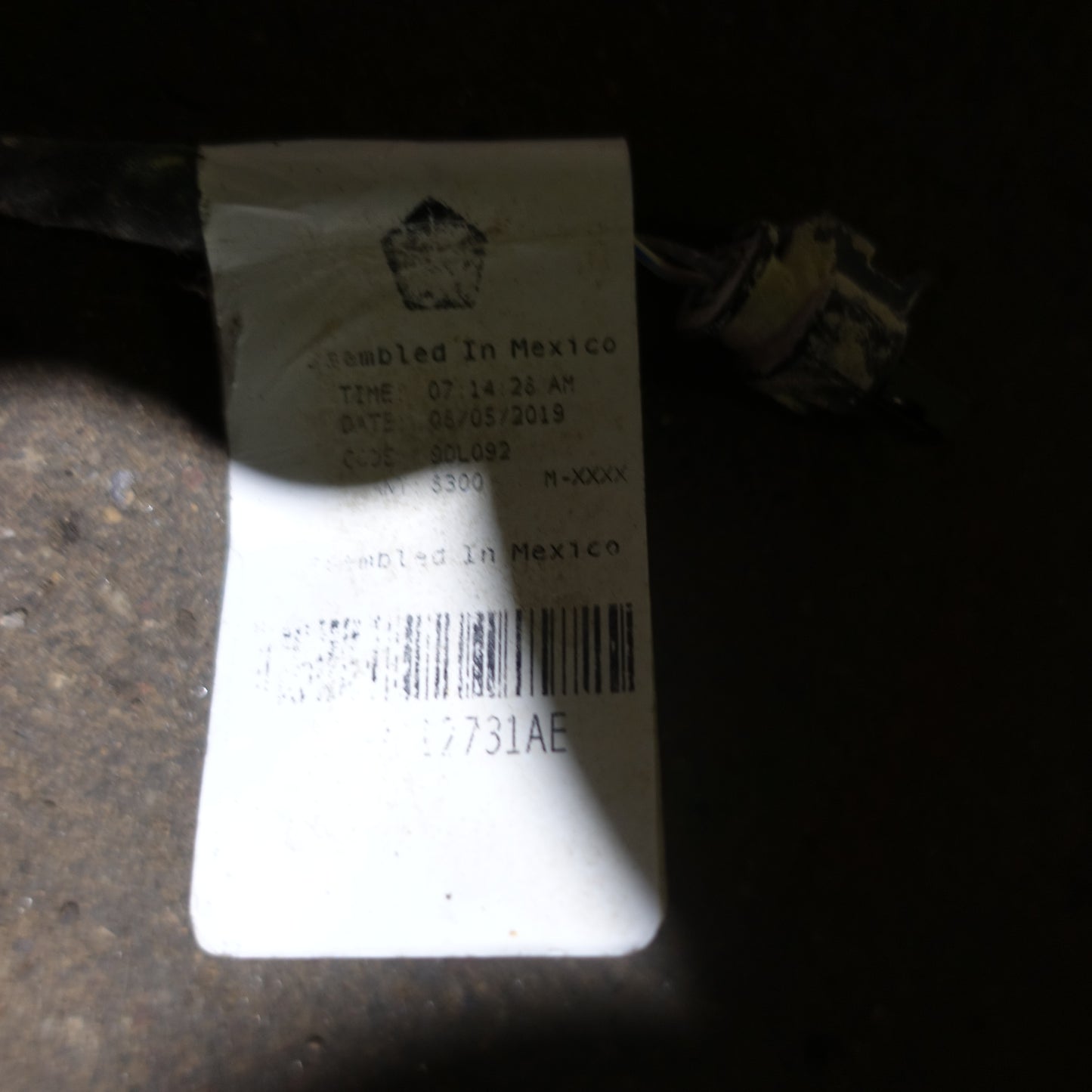 2019 Ram 2500 3500 Rear Bumper Wire Harness Loom