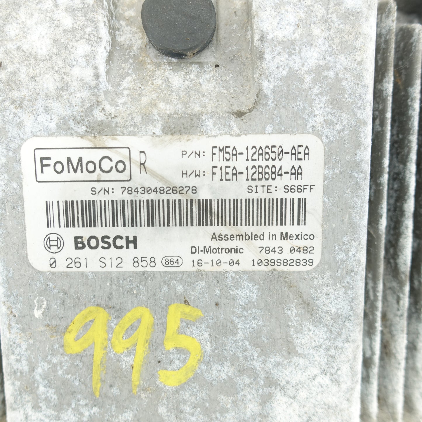 2014 2015 2016 Ford Focus ST 2.0 Turbo ECM ECU Engine Control Module Computer