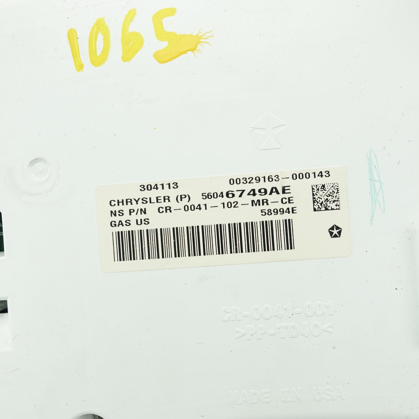 2011 2012 Dodge Journey Speedometer Instrument Cluster Gauges 128K Miles