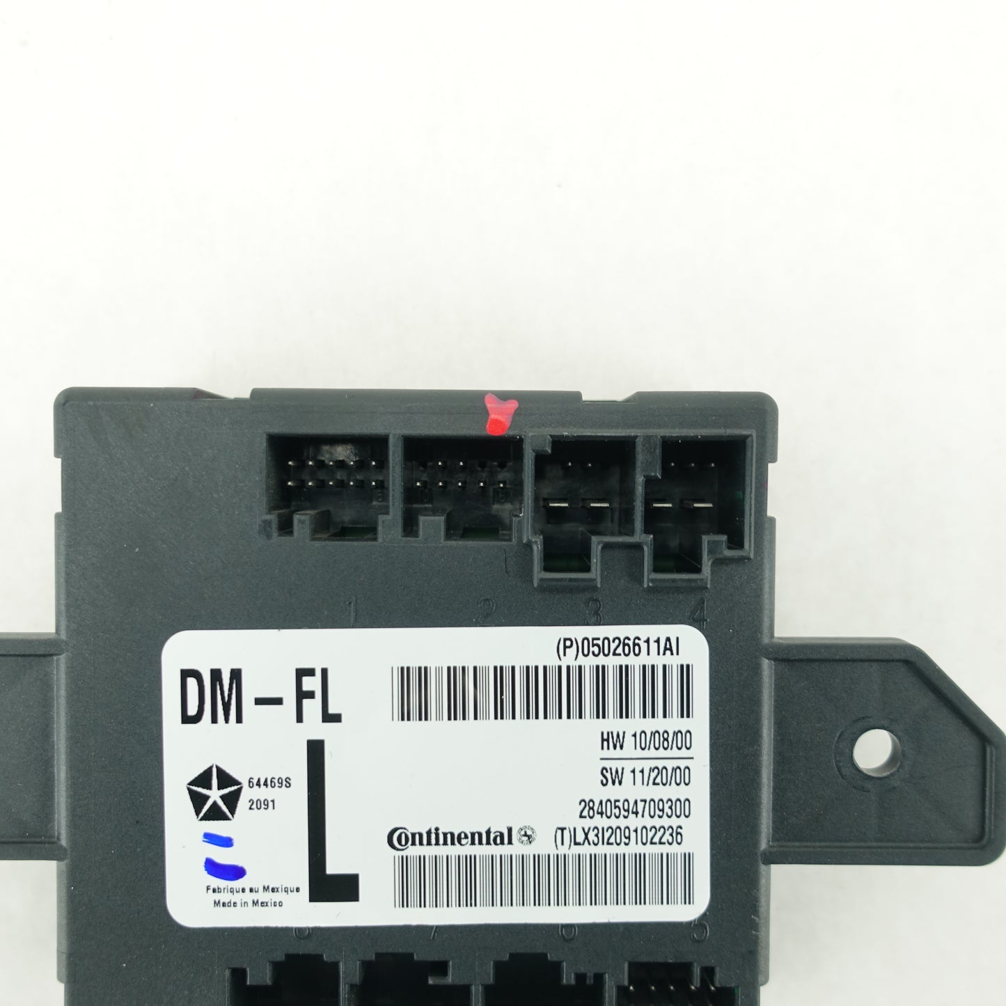 2011 2012 2013 2014 Dodge Journey Driver Left Door Module Control