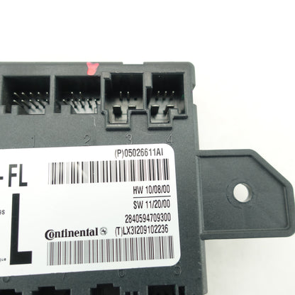 2011 2012 2013 2014 Dodge Journey Driver Left Door Module Control