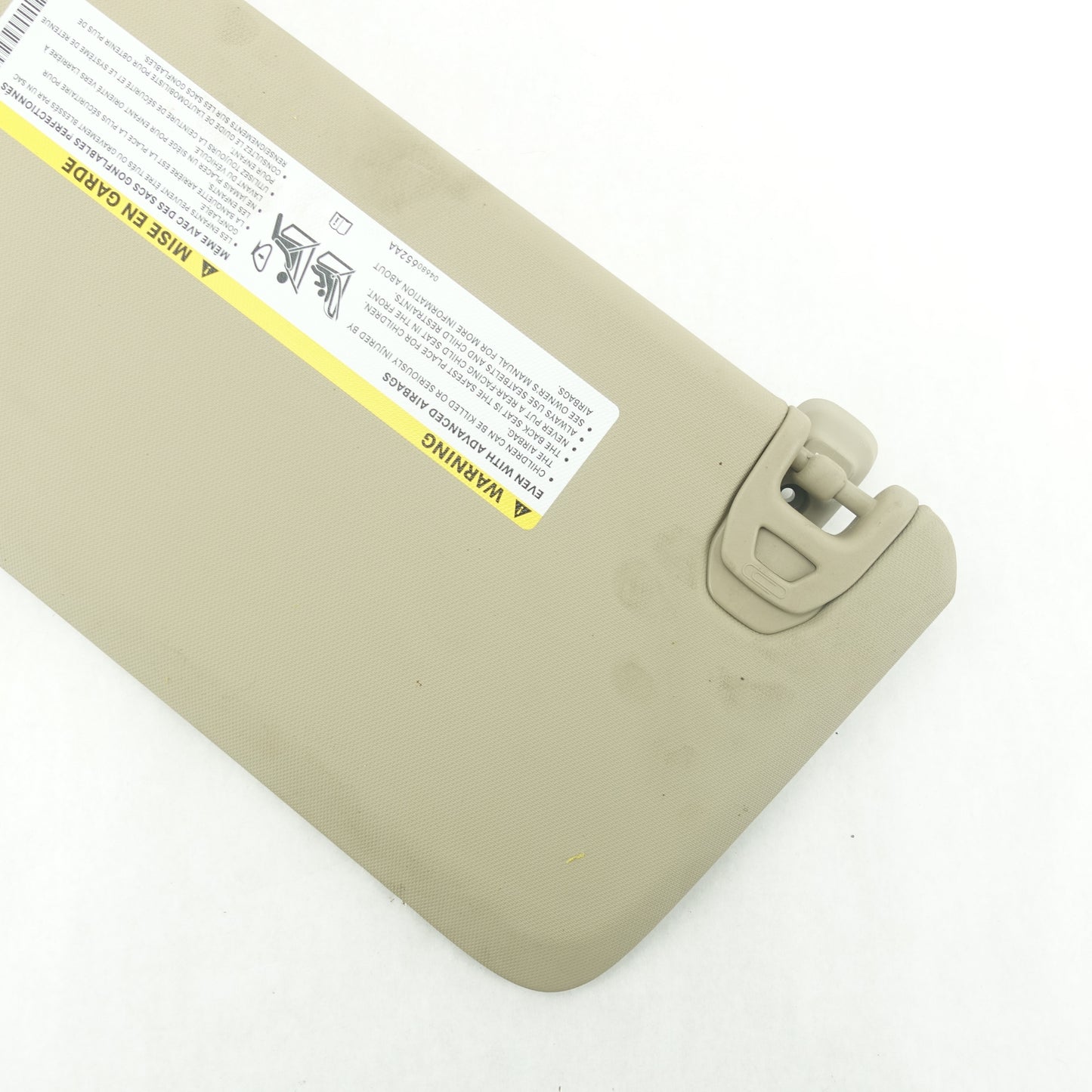 2019 2020 2021 2022 2023 Ram 2500 3500 Passenger Right Sunvisor Sun Visor