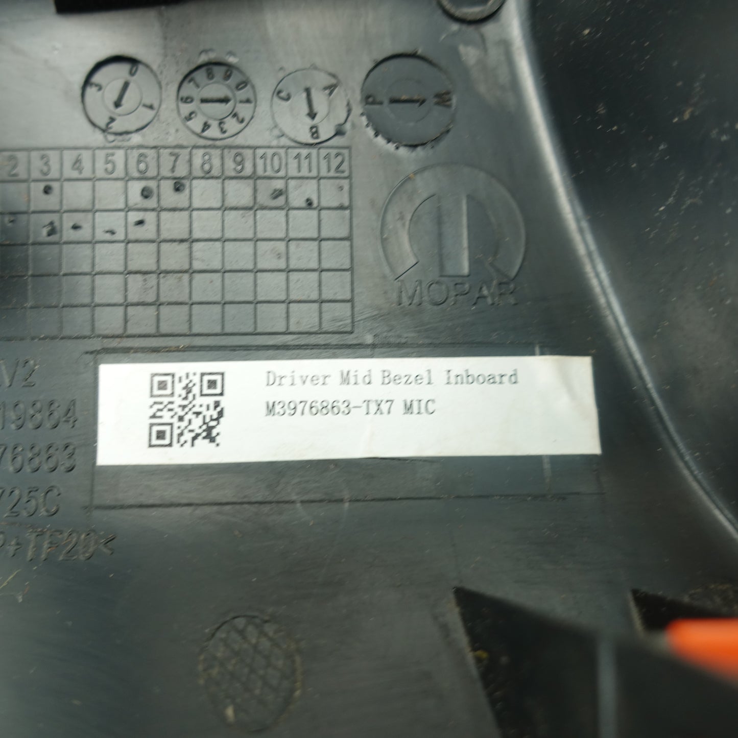 2019 2020 2021 2022 2023 Ram 2500 3500 4x4 Switch Button Dash Trim Cover