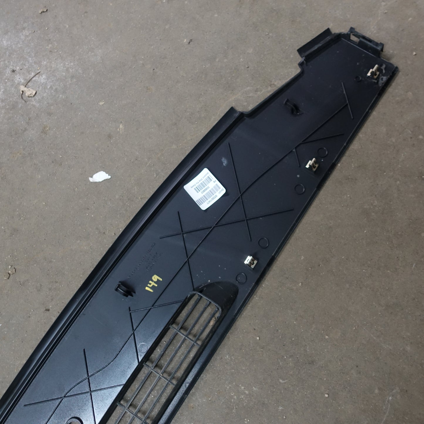 2008 2009 2010 2011 2012 Silverado Sierra Dash Defrost Vent Trim Panel Black OEM