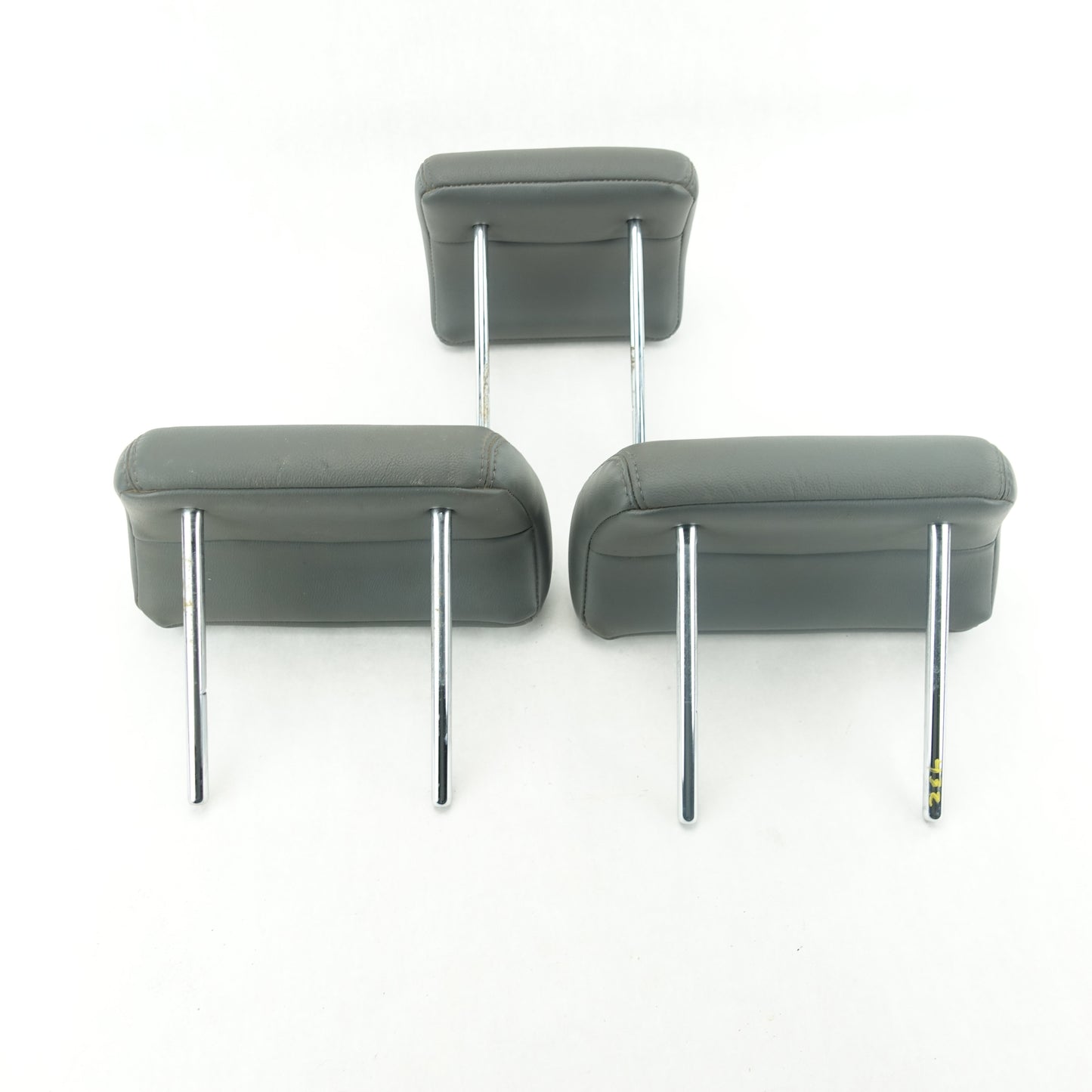 2004 2005 2006 2007 2008 Toyota Prius Rear Headrest Head Rest Set Gray Leather