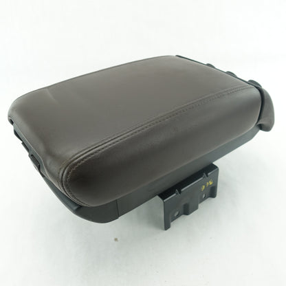 2008 2009 2010 Buick Enclave Center Console Lid Arm Rest Armrest Brown Leather