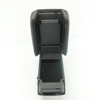 2008 2009 2010 Buick Enclave Center Console Lid Arm Rest Armrest Brown Leather