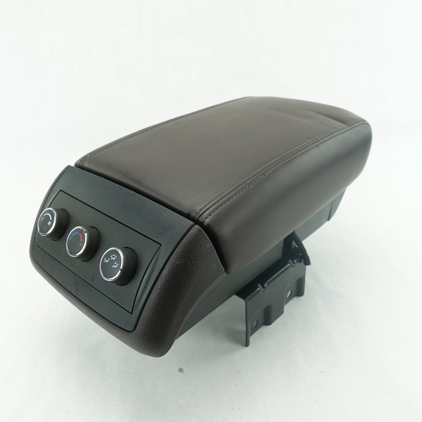 2008 2009 2010 Buick Enclave Center Console Lid Arm Rest Armrest Brown Leather