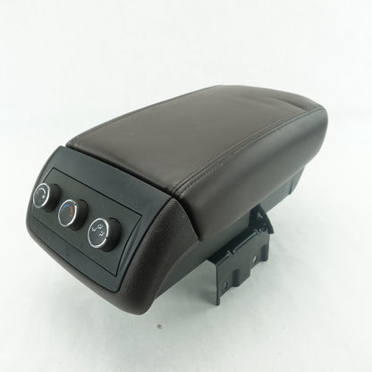 2008 2009 2010 Buick Enclave Center Console Lid Arm Rest Armrest Brown Leather