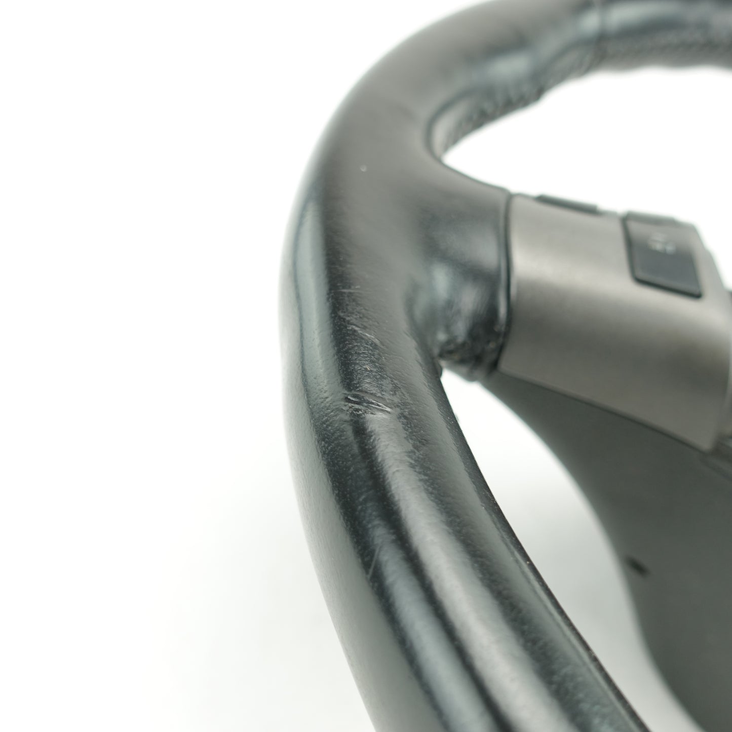 2006 2007 2008 Pontiac Torrent Steering Wheel Black Leather