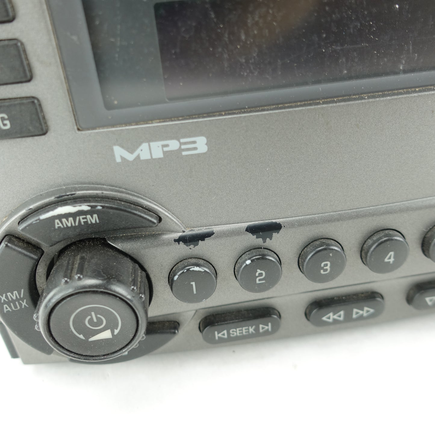 Damage 2006 Pontiac Torrent Radio Stereo Head Deck