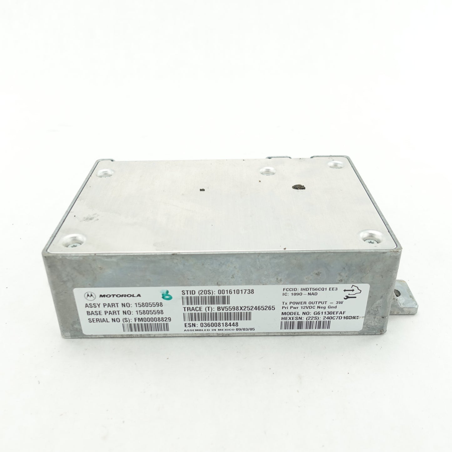 2006 Pontiac Torrent Onstar Communication Control Module Computer