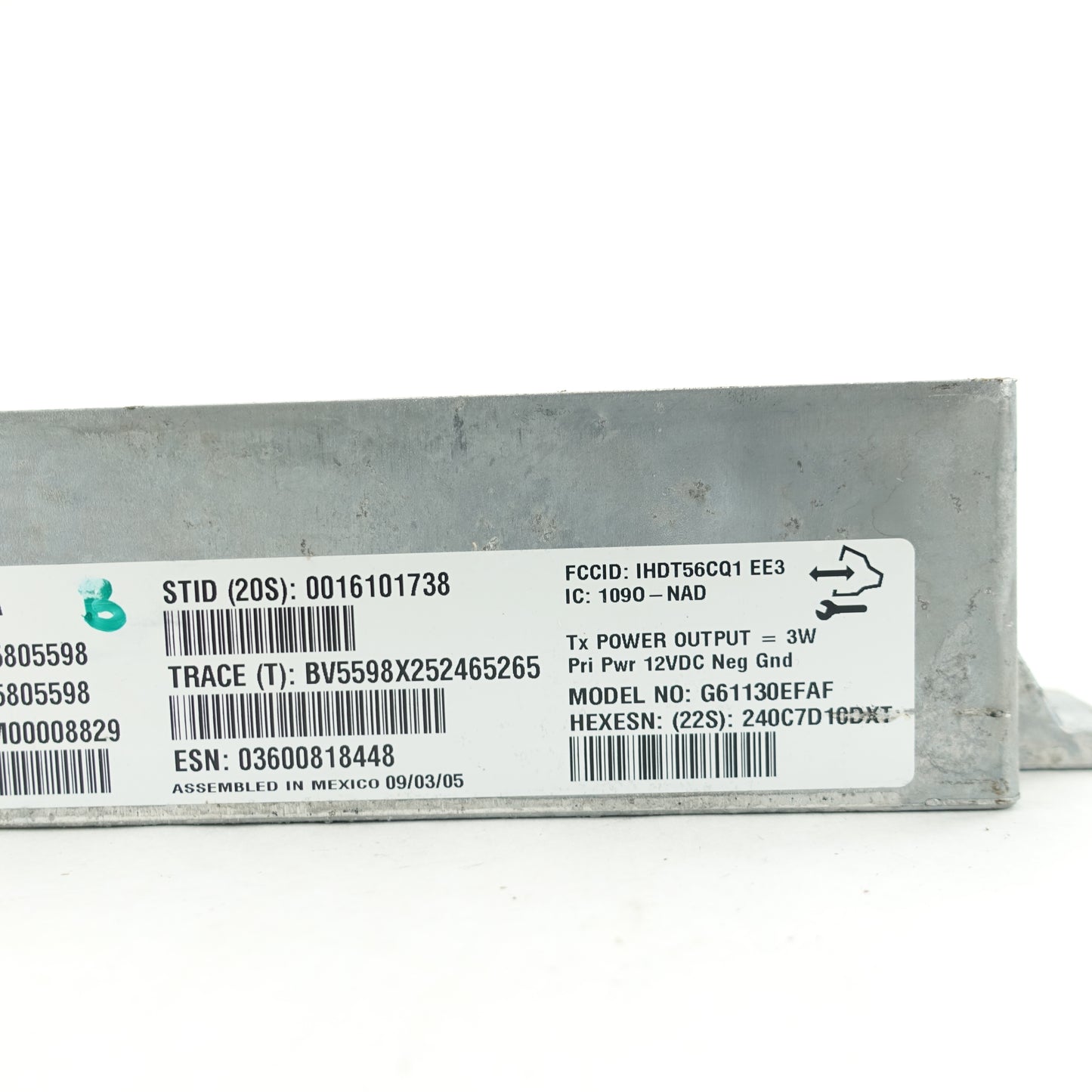 2006 Pontiac Torrent Onstar Communication Control Module Computer