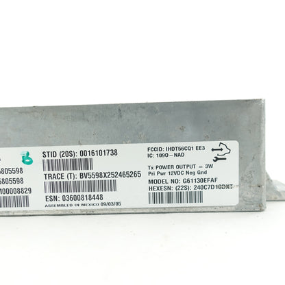 2006 Pontiac Torrent Onstar Communication Control Module Computer