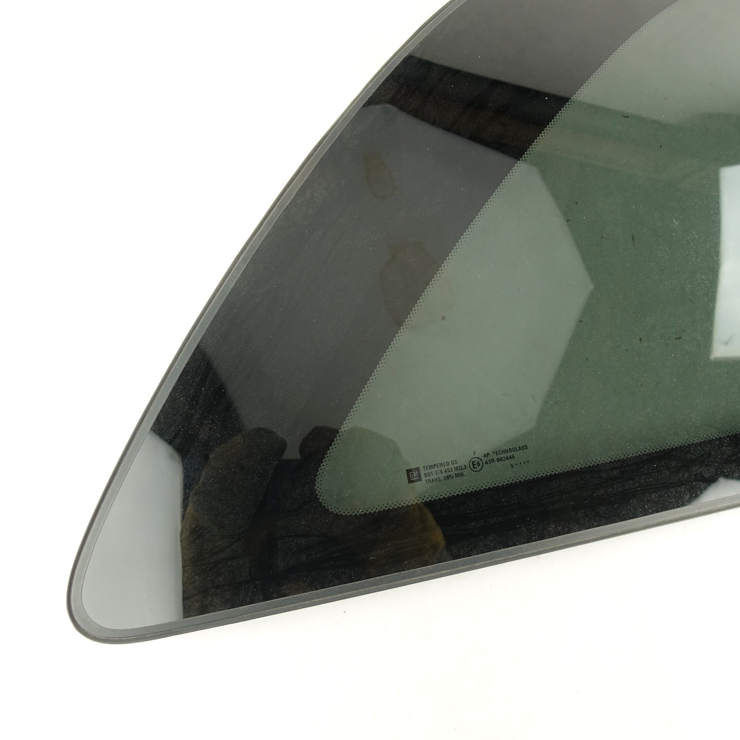 2006 2007 Equinox Torrent Passenger Right Rear Quarter Glass Window