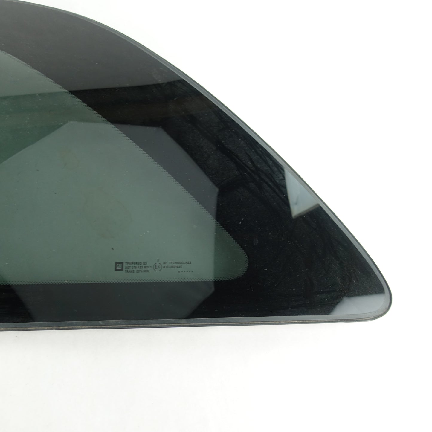 2006 2007 Equinox Torrent Driver Left Rear Quarter Glass Window