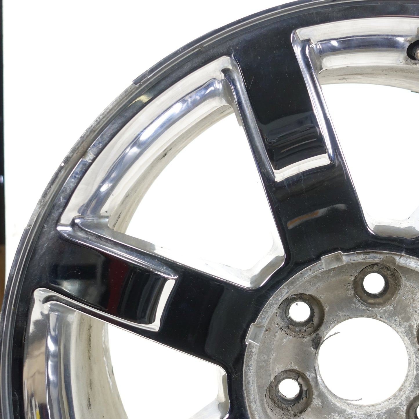 Damage 2007 2008 2009 Cadillac Escalade 22 Inch Aluminum Alloy Wheel Rim Ring