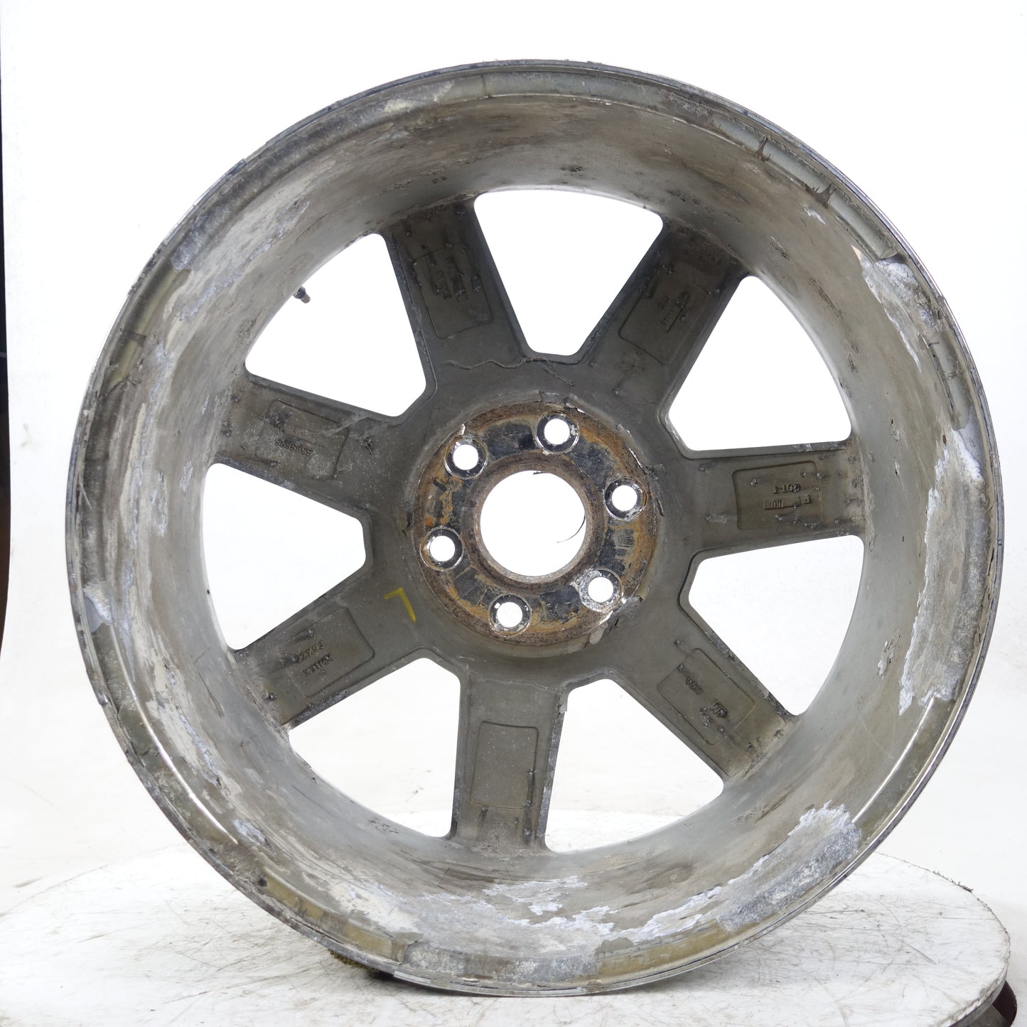 Damage 2007 2008 2009 Cadillac Escalade 22 Inch Aluminum Alloy Wheel Rim Ring