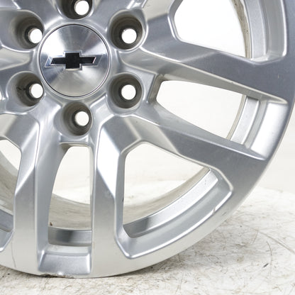 Damage 2020 2021 2022 Chevy Silverado 1500 18 Inch Aluminum Alloy Wheel Rim Ring