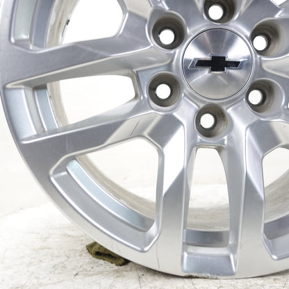 Damage 2020 2021 2022 Chevy Silverado 1500 18 Inch Aluminum Alloy Wheel Rim Ring