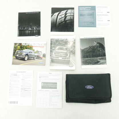 2017 Ford F250 F350 Super Duty Owners Manual Guide Book