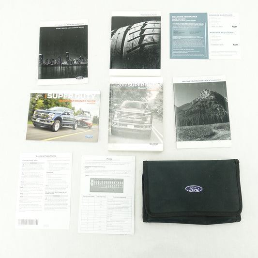 2017 Ford F250 F350 Super Duty Owners Manual Guide Book