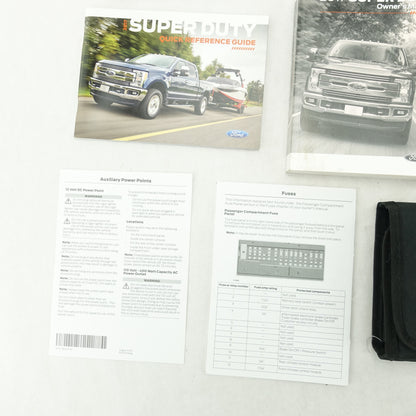 2017 Ford F250 F350 Super Duty Owners Manual Guide Book